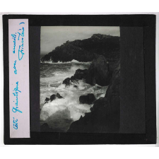 Le Relief, la mer, les côtes. Côte granitique avec écueils (Finistère).