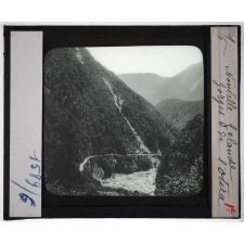 Nouvelle-Zélande et Tasmanie. Série I Géographie physique et population. Gorges de l'Otira.