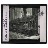 Nord et Est de la France. Stalles de la Cathédrale d'Amiens.