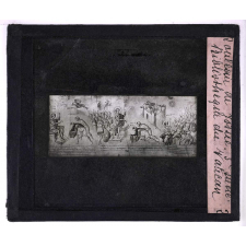 Histoire de la miniature. Rouleau de Josué, 5e siècle, Bibliothèque du Vatican.