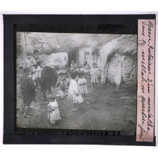 Le Maroc d'aujourd'hui. Maroc intérieur d'un nouwalha, dans le mellah ou quartier juif.