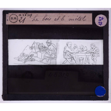 Les Métiers dans l'Antiquité. Le bois et le métal.