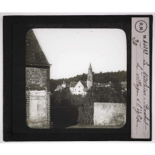 Perche. La Madeleine-Bouhet. Le village & l'église.