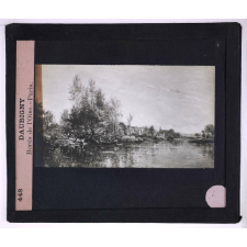 Paysagistes français. Daubigny. Bords de l'Oise. Paris.