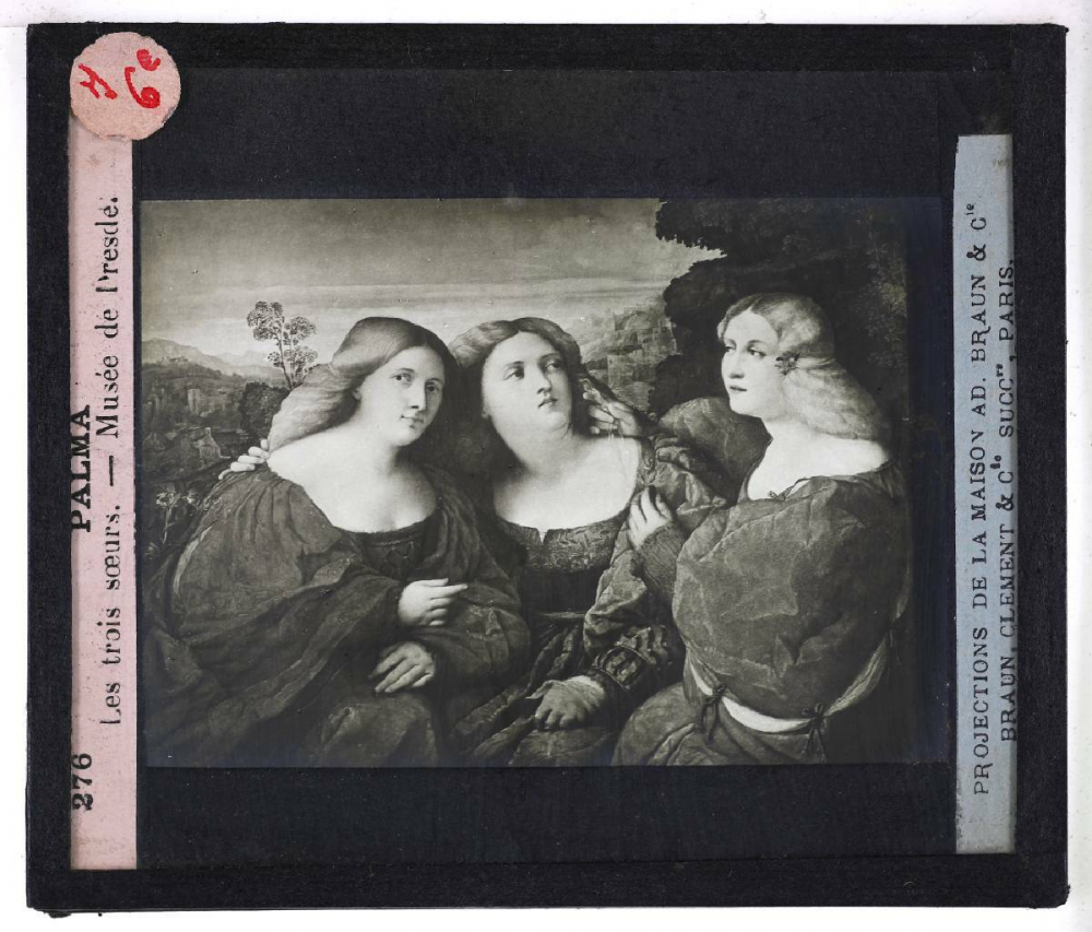 La Peinture italienne. Palma. Les trois sœurs. Musée de Dresde.