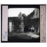 Gand. L'abbaye de Saint-Bavon, les ruines.