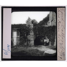 Gand. L'abbaye de Saint-Bavon, les ruines.