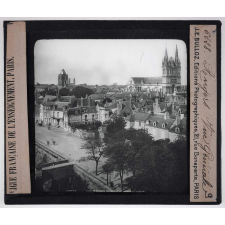 Maine - Anjou (Sarthe, Mayenne, Maine-et-Loire). Angers. Vue générale.