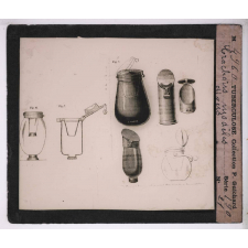 La Tuberculose. Crachoirs - modèles divers.