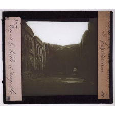 Les Ruines de la Rome antique depuis le siècle d'Auguste. Le frigidarium.