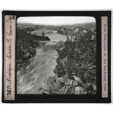 Etats-Unis. Régions centre, Nord et Sud. Rivière St Croix.