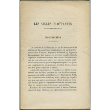 Les Villes flottantes. Notices sur les vues.