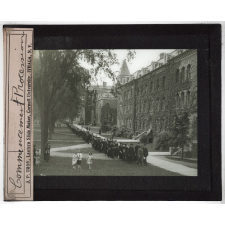 Etats-Unis. Commencement Procession.