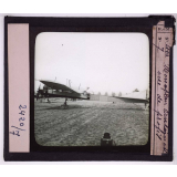 L'Aviation, ses débuts. Monoplan Antoinette, vue de profil.