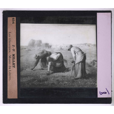 Vie aux champs. J - F Millet. Les Glaneuses - Musée du Louvre.