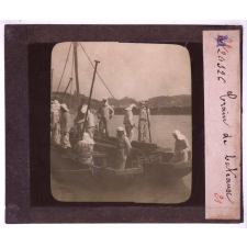 Les Travaux du génie dans un régiment de sapeurs mineurs. II. Manoeuvres de pontage. Train de bateaux.