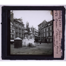 Jeanne d'Arc. Rouen. Place du Vieux marché.