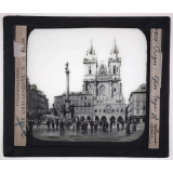 Boheme, Styrie, Gratz. Prague. Eglise Teyn et colonne Ste Marie.