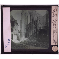 Villes martyres. Arras. Eglise St Jean Baptiste.