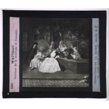 Watteau. Intérieur de la boutique de Gersaint.