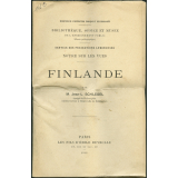 Finlande. Notices sur les vues.