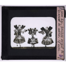 Jeux du jeune âge. Poupées servant de gravures de modes, 18e siècle.