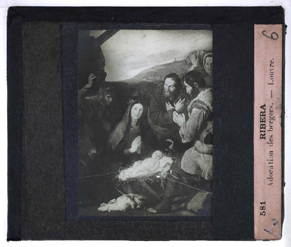 La Peinture espagnole. Ribera. Adoration des bergers. Louvre.