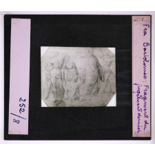 Le Dessin au Musée du Louvre. Fra Bartolomeo. Fragment du jugement dernier.