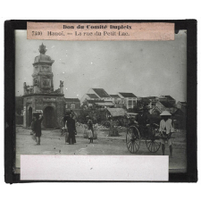Tonkin. Hanoï. La rue du Petit Lac.