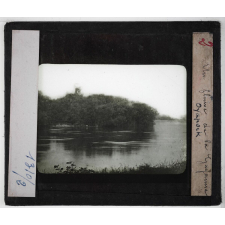 La Guyane française. Un fleuve de la Guyane. Oyapock.
