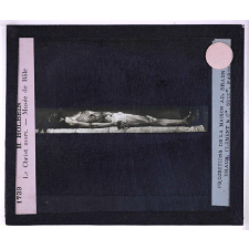 Peinture allemande. H. Holbein. Le Christ mort. Musée de Bâle.