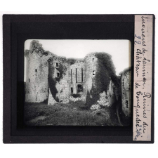 La Bretagne. Pays de Penthièvre et de Trégorrois. Environs de Lannion. Ruines du château de Tonquedec.