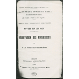 Préservation des nourrissons. Notices sur les vues.