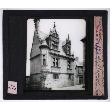 L'Architecture française à l'époque de la Renaissance. 1re série : le style de transition, sous Louis XII et François Ier. Le Mans. Maison de la rue des Chanoines.