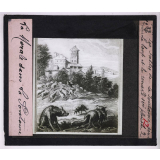 Fables de La Fontaine. 2e partie. Le loup et le renard, 1ere planche.