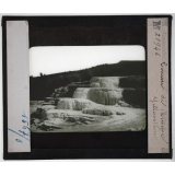 Etats-Unis Ouest. Terrase de Minerve. Yellowstone.