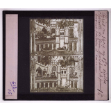 Paris au XIVè et XVè siècle. Charrette de foin. Marchand de pommes. Haquet, porteur d'eau.