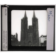 Normandie. Coutances. La cathédrale.