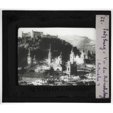 Autriche. Salzburg. Vue du Mönchsberg.
