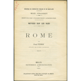 Rome. Notices sur les vues. 