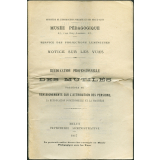 Rééducation professionnelle des mutilés, précédée de renseignements sur l'attribution des pensions, la rééducation fonctionnelle et la prothèse. Notices sur les vues.