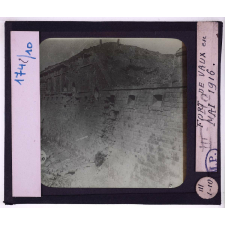 Guerre 1914-1918. Champs de bataille. Fort de Vaux en mai 1916.
