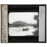 Sumatra. Padang, la rivière.