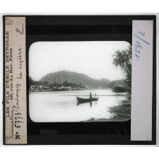 Sumatra. Padang, la rivière.