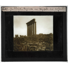 Asie mineure. Balbeck. Ruines du temple du soleil.