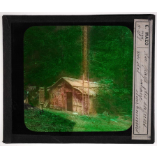 Au pays des sapins. Cabane des charbonniers.