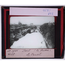 Le Nord en 1918. La Bassée. Le Canal.