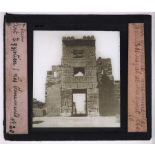 L'Art égyptien - I. Les monuments. Le pavillon royal de Médinet Abou.