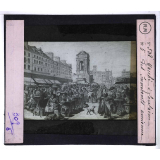 Les Fontaines artistiques de Paris. Marché et fontaine des Innocents ancienne.