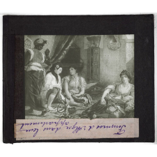 Colonies, Algérie. Femmes d'Alger dans leur appartement.